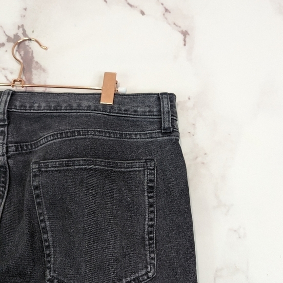 Everlane Jean Mens 33 X 30 Washed Black Slim Denim Organic 4 Way Stretch NEW - Picture 11 of 12